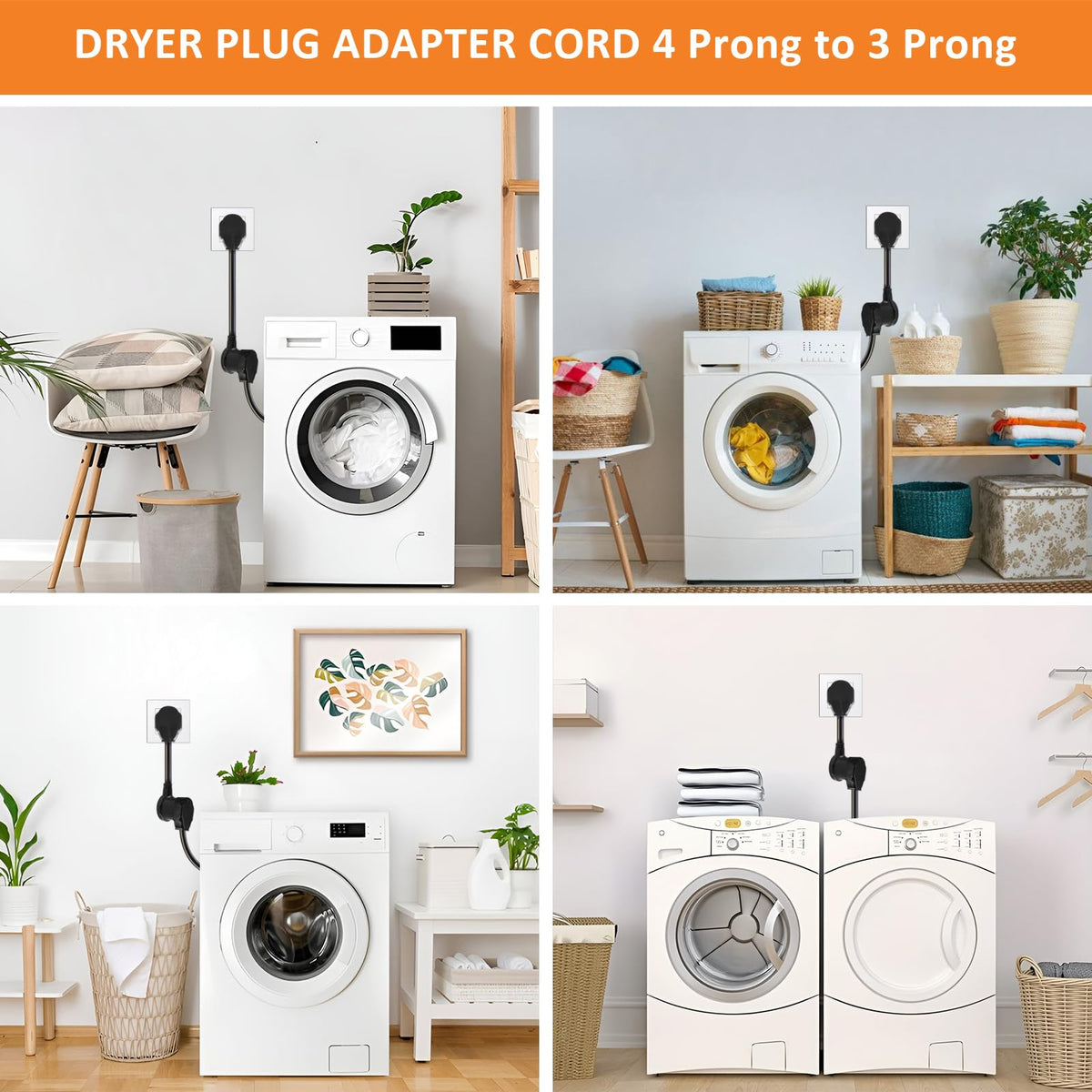 SpavzeMe 30A 250V dryer adapter ready for high-power loads
