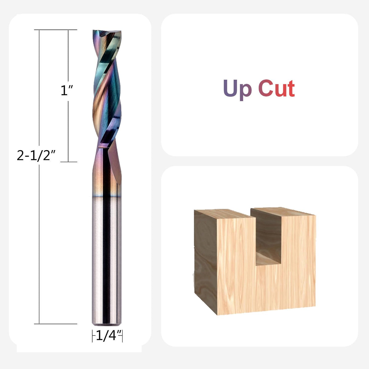 SpeTool router bit coating extending life and sharpness
