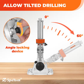 SpeTool S04001 three guide poles for stable hole creation