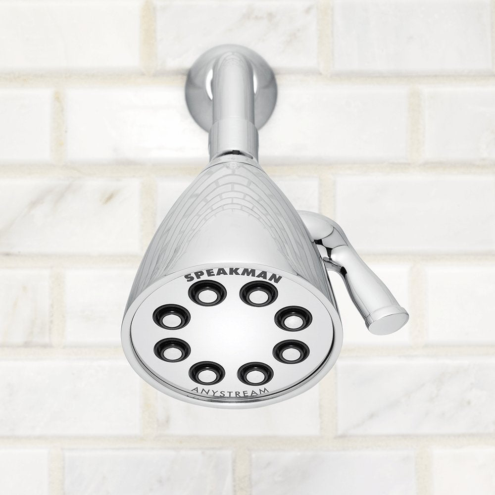 Speakman S-2251 Icon Anystream 360° system offers customizable spray options