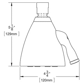 Speakman S-2251 Icon high-pressure design delivers strong water flow