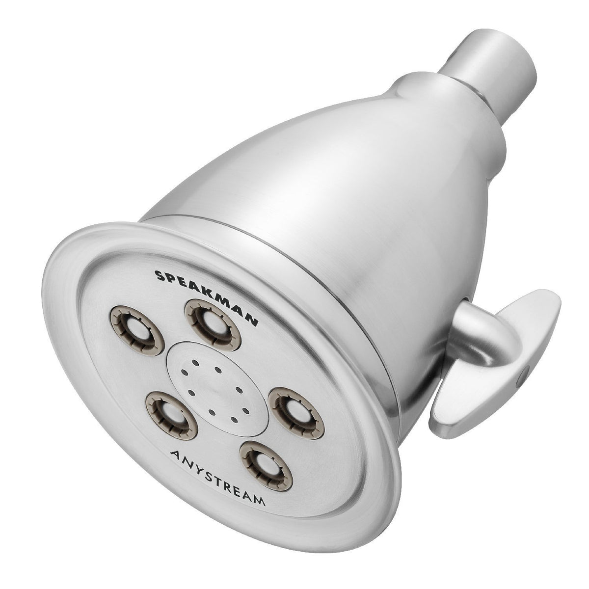 Speakman S-2005-HB-BC hotel Anystream showerhead with a sleek design delivering strong water flow.