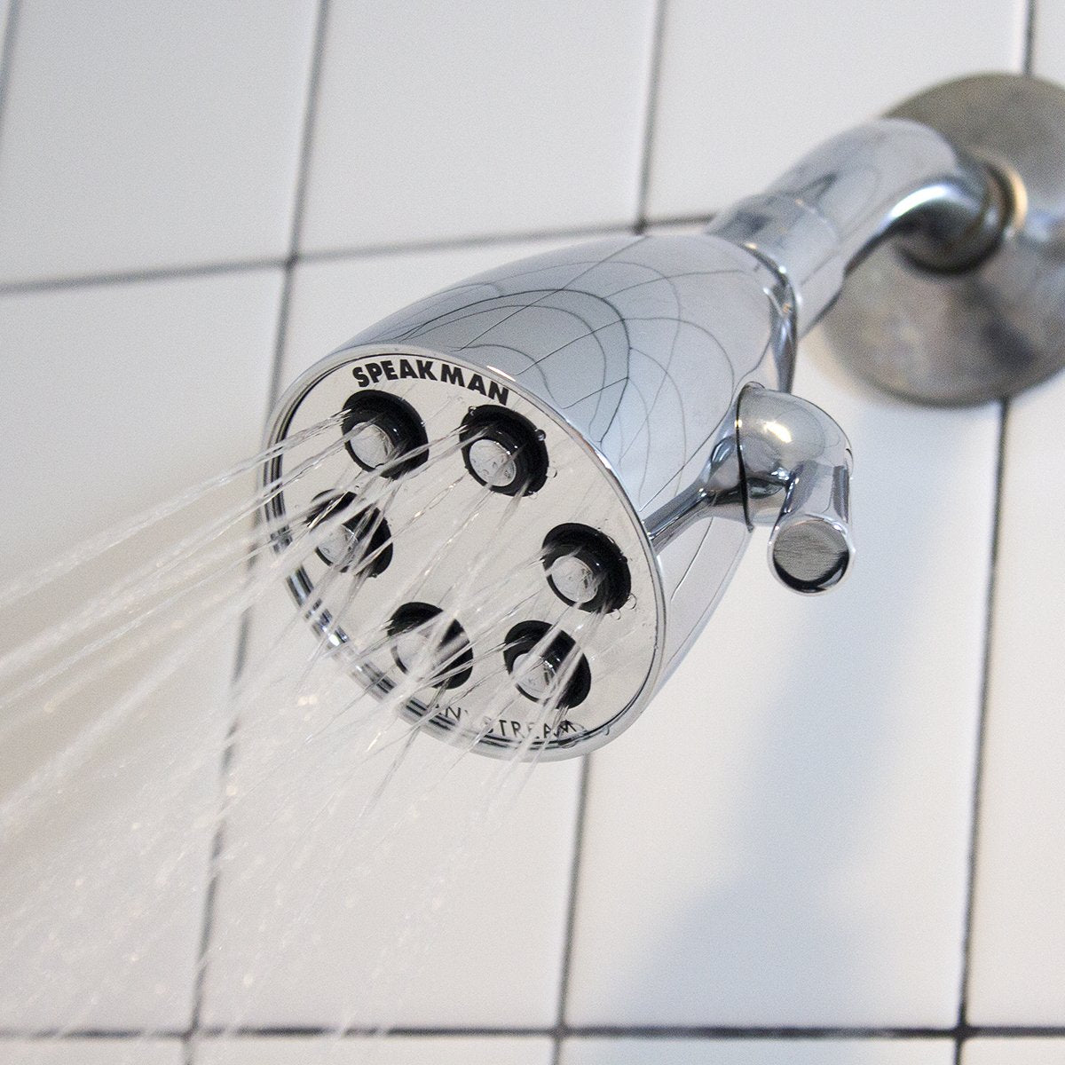 Speakman S-2252 self-cleaning plungers reduce mineral buildup for easy maintenance.