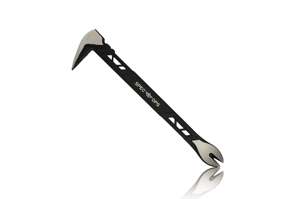 Spec Ops 11in nail puller catspaw showing leverage for stubborn nails