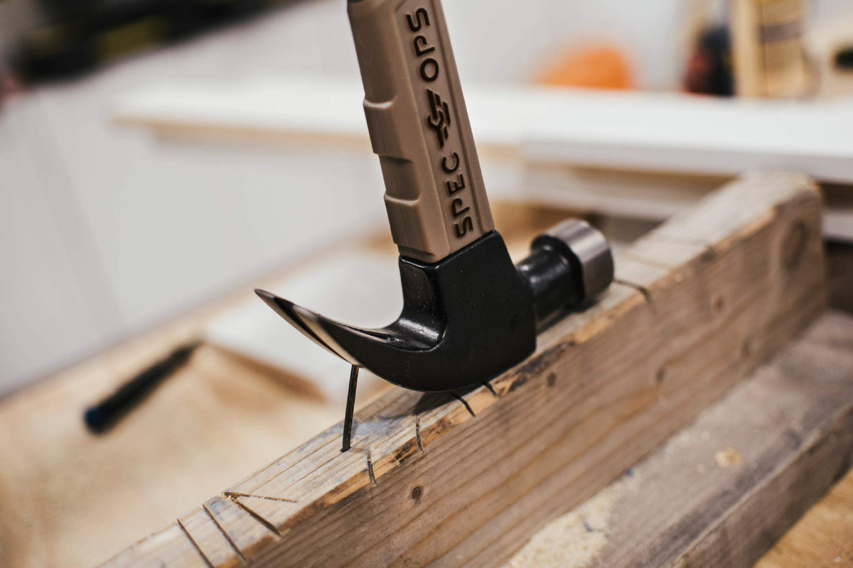 Heat-treated high-carbon steel construction for durability on tough jobsites