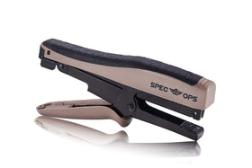 Spec Ops heavy-duty 45-sheet stapler front view showing comfortable grip for high-volume tasks.