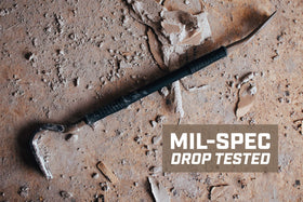 Spec Ops high-carbon steel construction ensures lasting reliability on site.