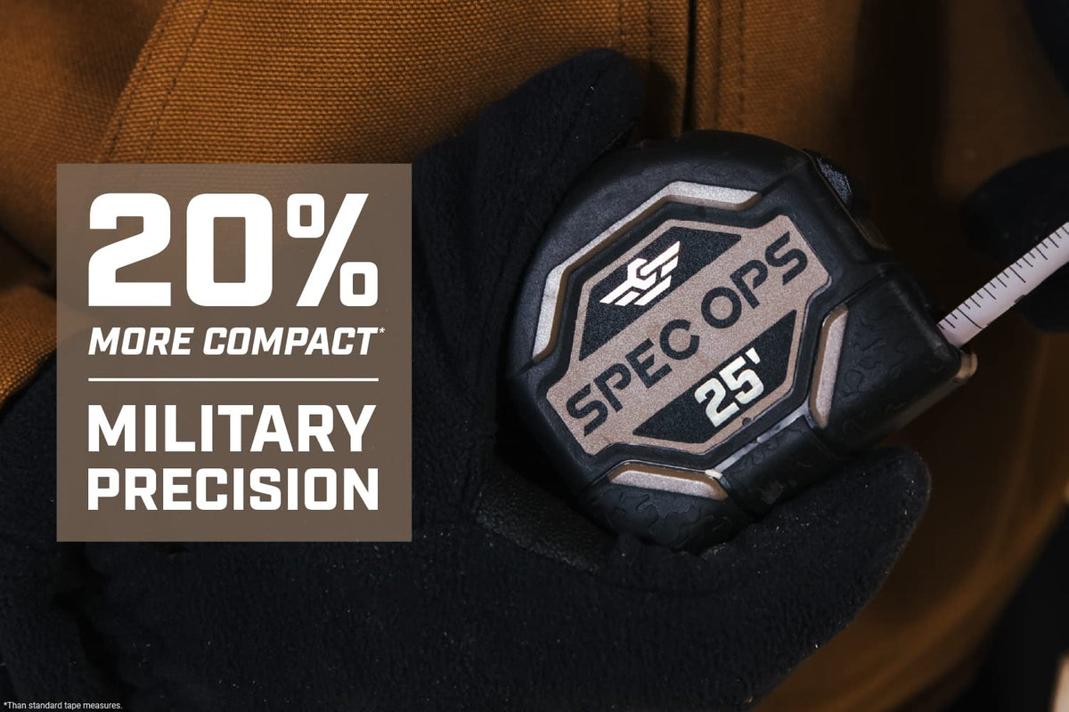 Spec Ops MIL-X coated blade (1-1/8) delivers up to 2x durability.