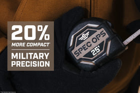 Spec Ops MIL-X coated blade (1-1/8) delivers up to 2x durability.