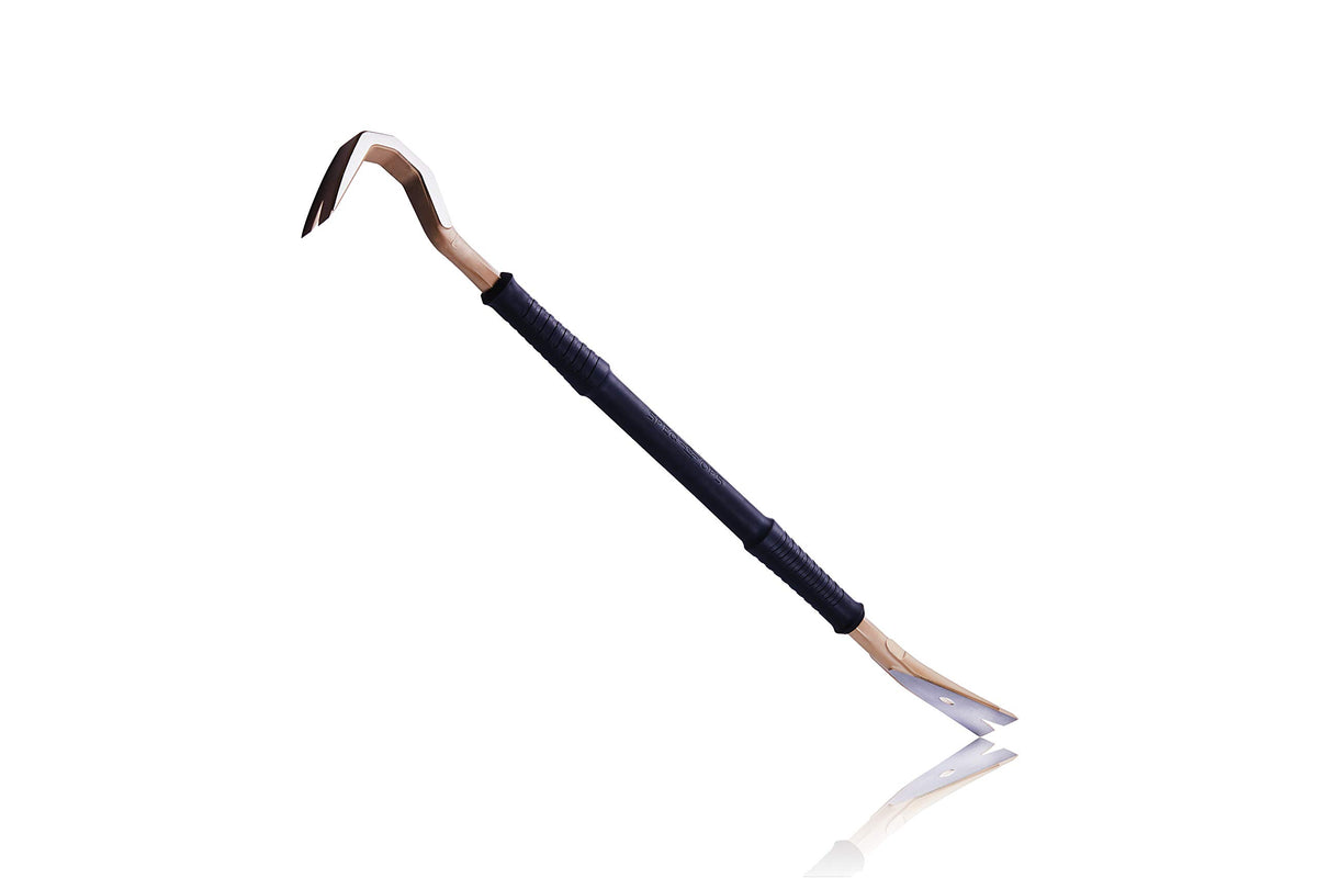 Spec Ops SPEC-D30PRY 30-inch wrecking bar top view for long reach demolition tasks.