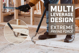 Spec Ops SPEC-D30PRY multi-nail pullers increase on-site versatility.