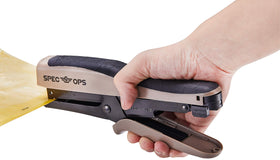 Spec Ops compatibility with 1/4-inch staples enables versatile, low-profile quick stapling.