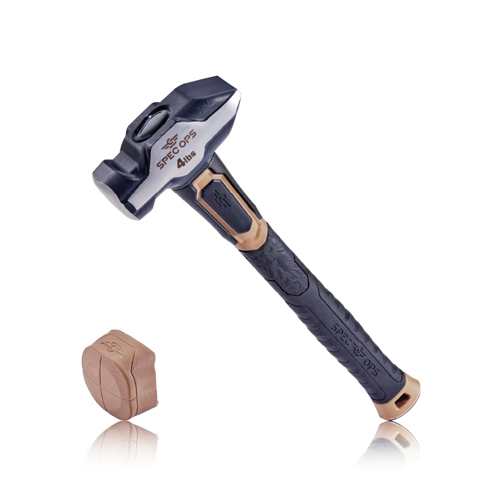 Spec Ops Blacksmith Hammer 4lb head for controlled demolition and shaping