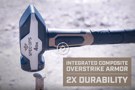 Spec Ops hammer compatible with SRS retention systems for tethering