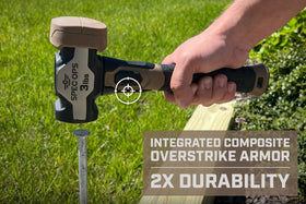 Spec Ops overstrike-armor protects the handle from wear and mis-strikes