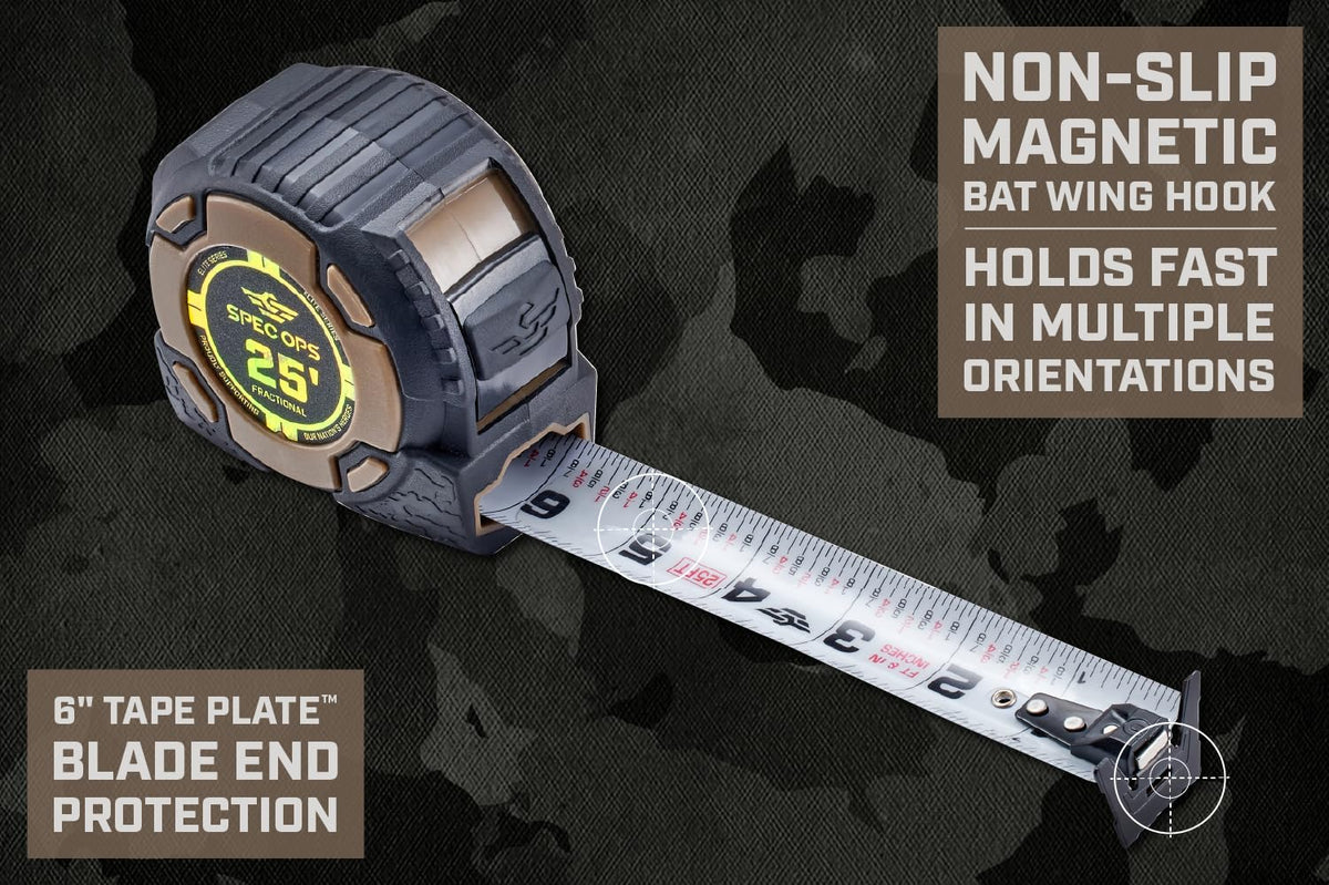 Spec Ops Tools tape with MIL-X coating highlights durability for rugged use