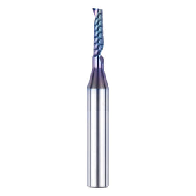 SpeTool carbide single-flute router bit closeup showing precise cutting