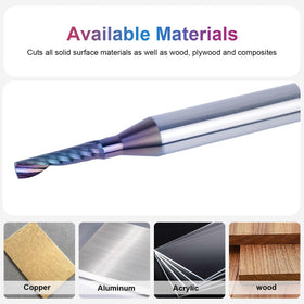 SpeTool ideal for CNC routing and sign making on non-ferrous materials