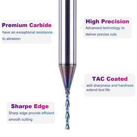 SpeTool router bit works on soft and hardwoods with consistent results