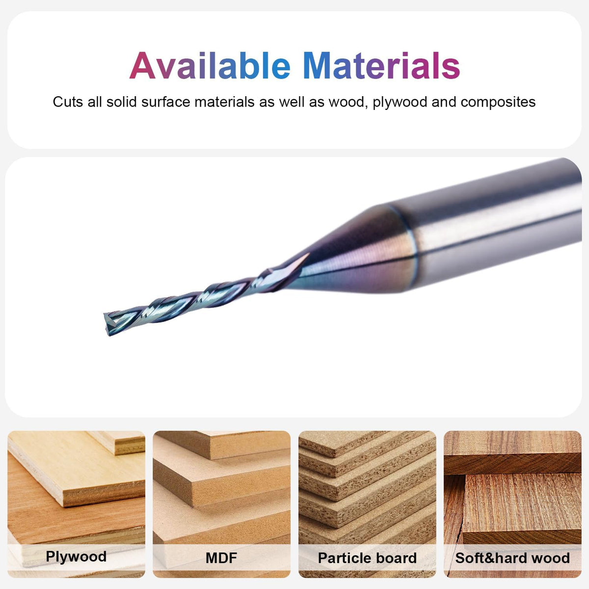 SpeTool downcut bit creates neat top surface for grooves