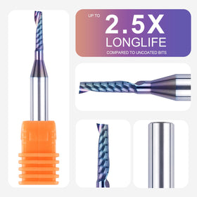 SpeTool O-Flute spiral design in action for efficient chip removal