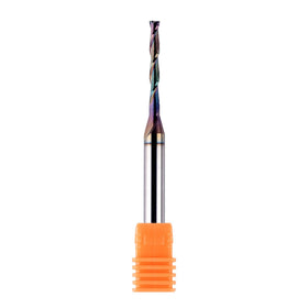 SpeTool upcut spiral router bit 1/8 inch diameter with 1/4 inch shank for clean upcuts in softwoods