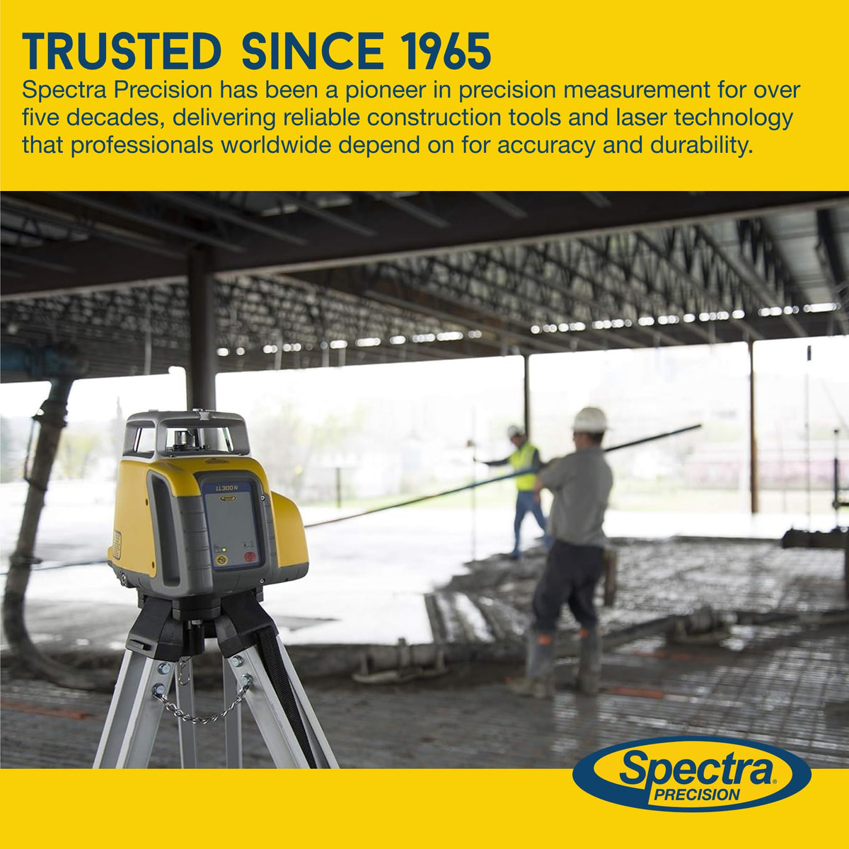 D-cell alkaline batteries ensure reliable field power.
