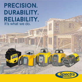 Hard hat rotor cage protects optics during transport and use.