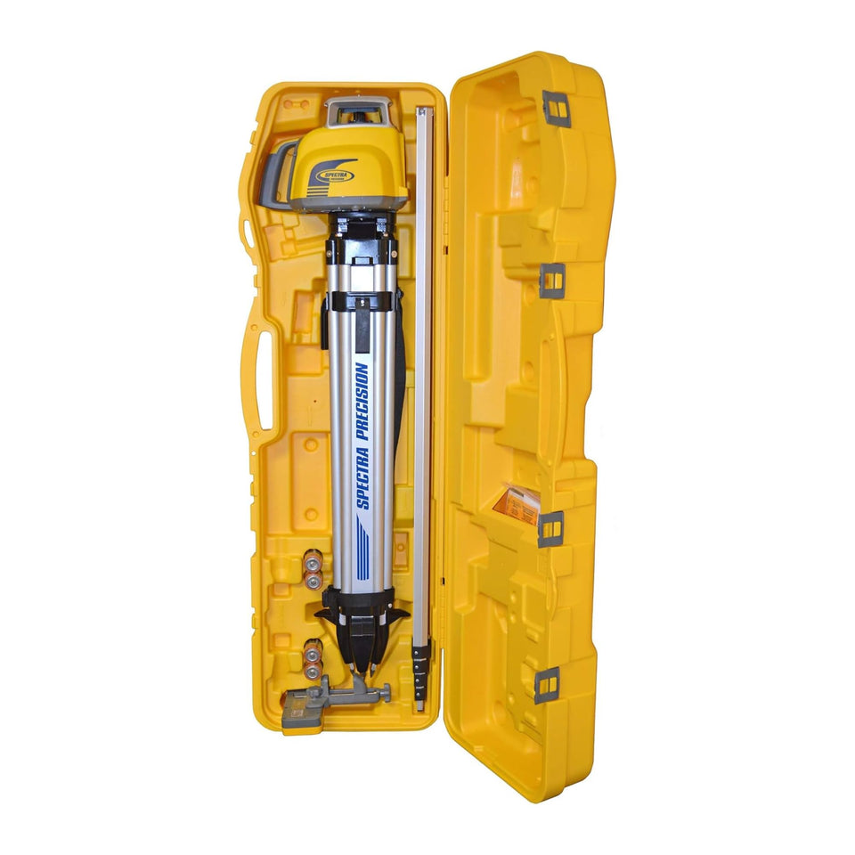 Spectra Precision LL300N self-leveling laser offers precise alignment on job sites.