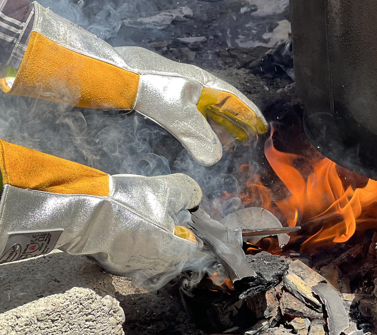 SpecxArmor GrayWolf Kevlar seam stitching reduces wear during heavy use