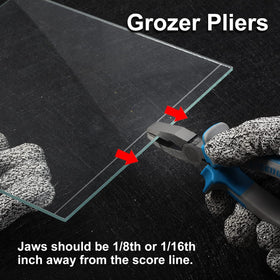 SpeedWox adjustable set screw to control pressure during glass breaks.