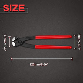 SPEEDWOX anti-rust oil coating protects pliers from corrosion during use.