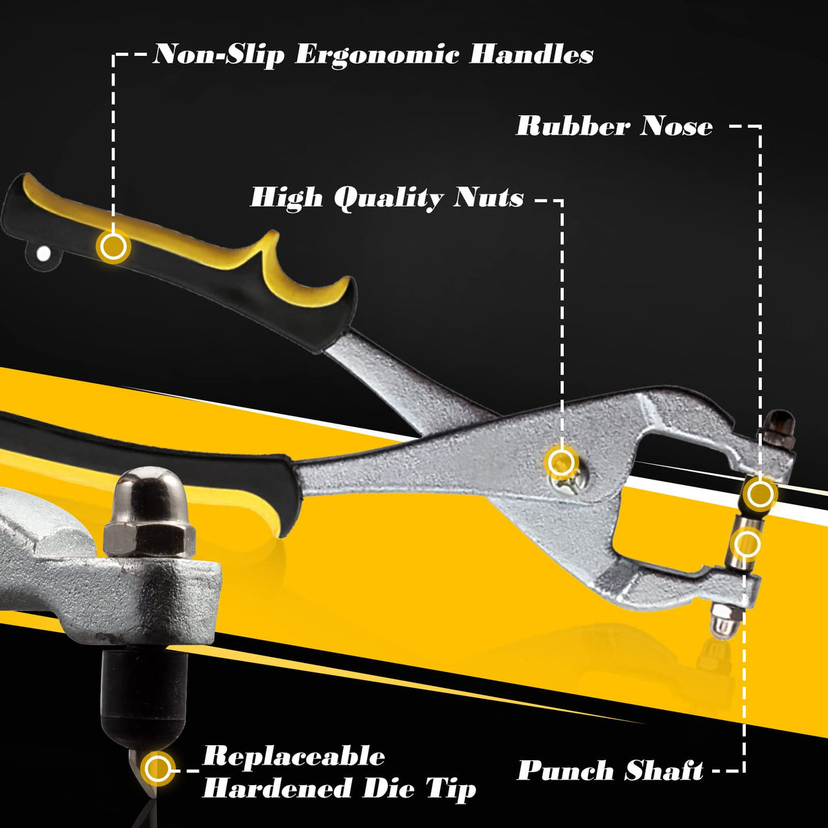 SPEEDWOX chromium-vanadium steel body for durability