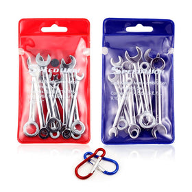 SpeedWox mini wrench set showing metric sizes 4mm to 11mm for precise fittings.