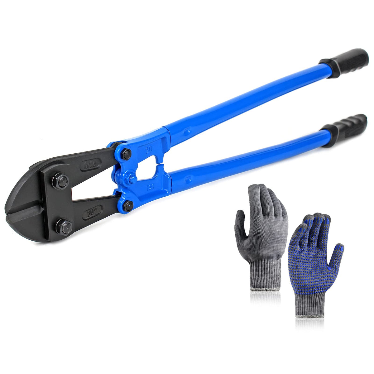 SPENDINS 30in bolt cutter ready for storage in compact case
