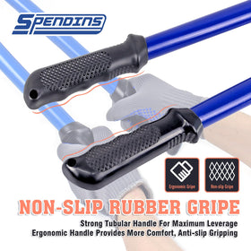 SPENDINS tool cutting copper and aluminum cables efficiently in soft-wire tasks.