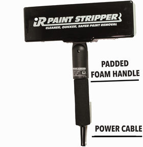 Spengar IR Paint Stripper: safe heat application for controlled stripping on various substrates.
