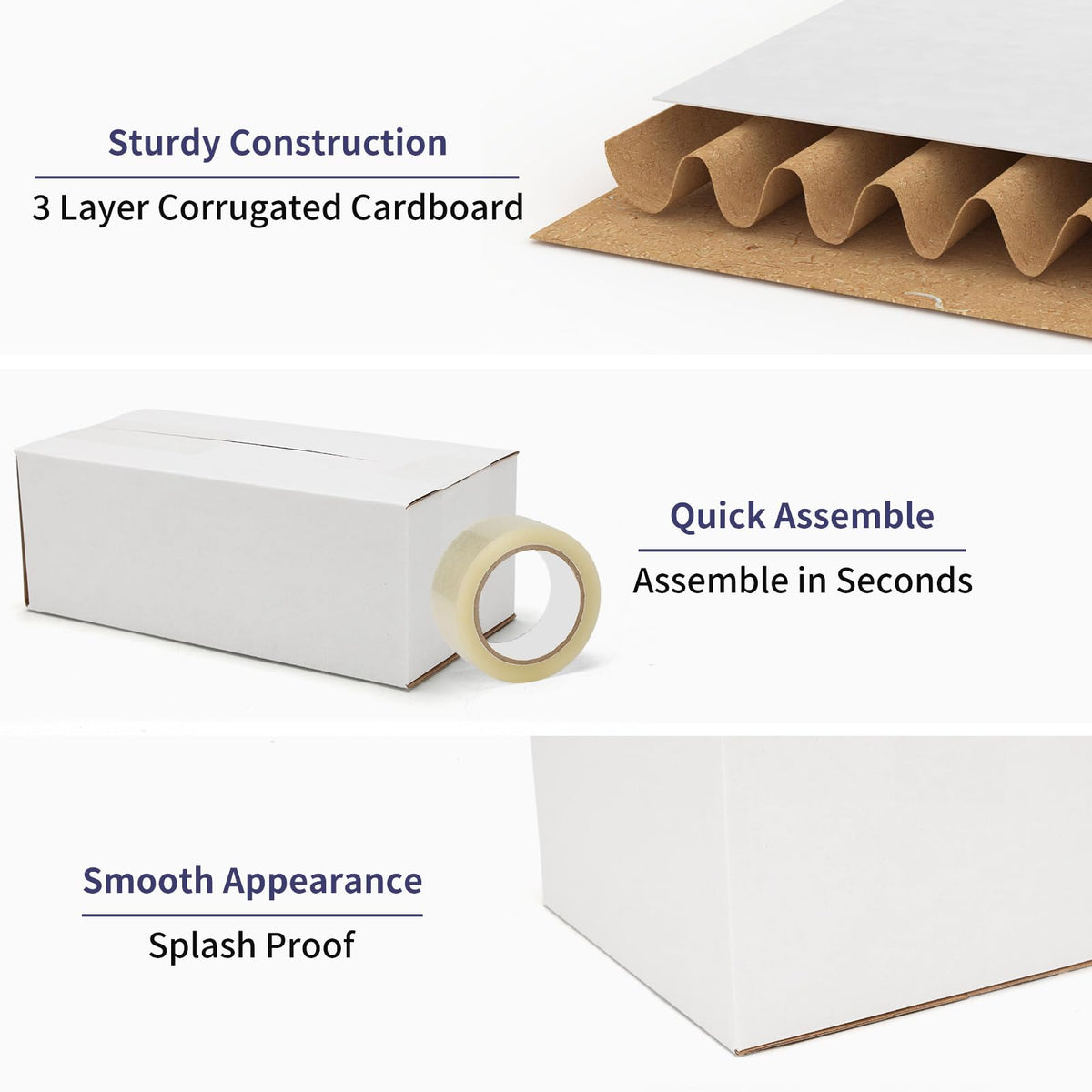 SPEPLA shipping boxes 8x4x3 in-use plush toy packaging.