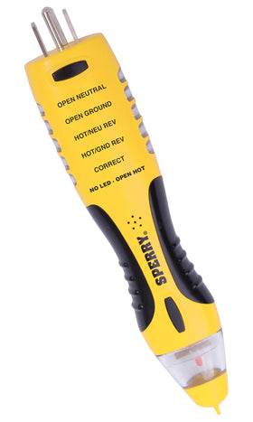 Sperry VD7504GFI voltage detector for non-contact live wire detection and safety checks.