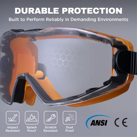 SPEXTRA ANSI Z87.1 protection plus UV shielding