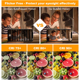 Sphoon 360-degree light distribution for comprehensive room illumination.