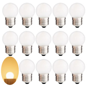 Sphoon G40 frosted 1.5W LED bulb in E26 base for cozy home lighting.