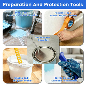 Spicyorange 3-inch epoxy brush for larger surfaces