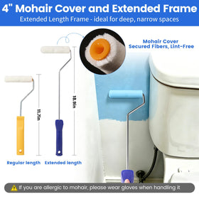 Spicyorange stirring rod for even paint mixing