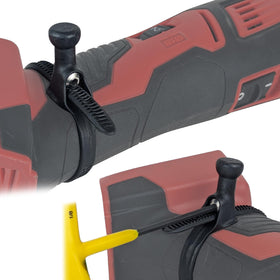Spider Pro Tool Grips low-profile design fits tight workspaces.