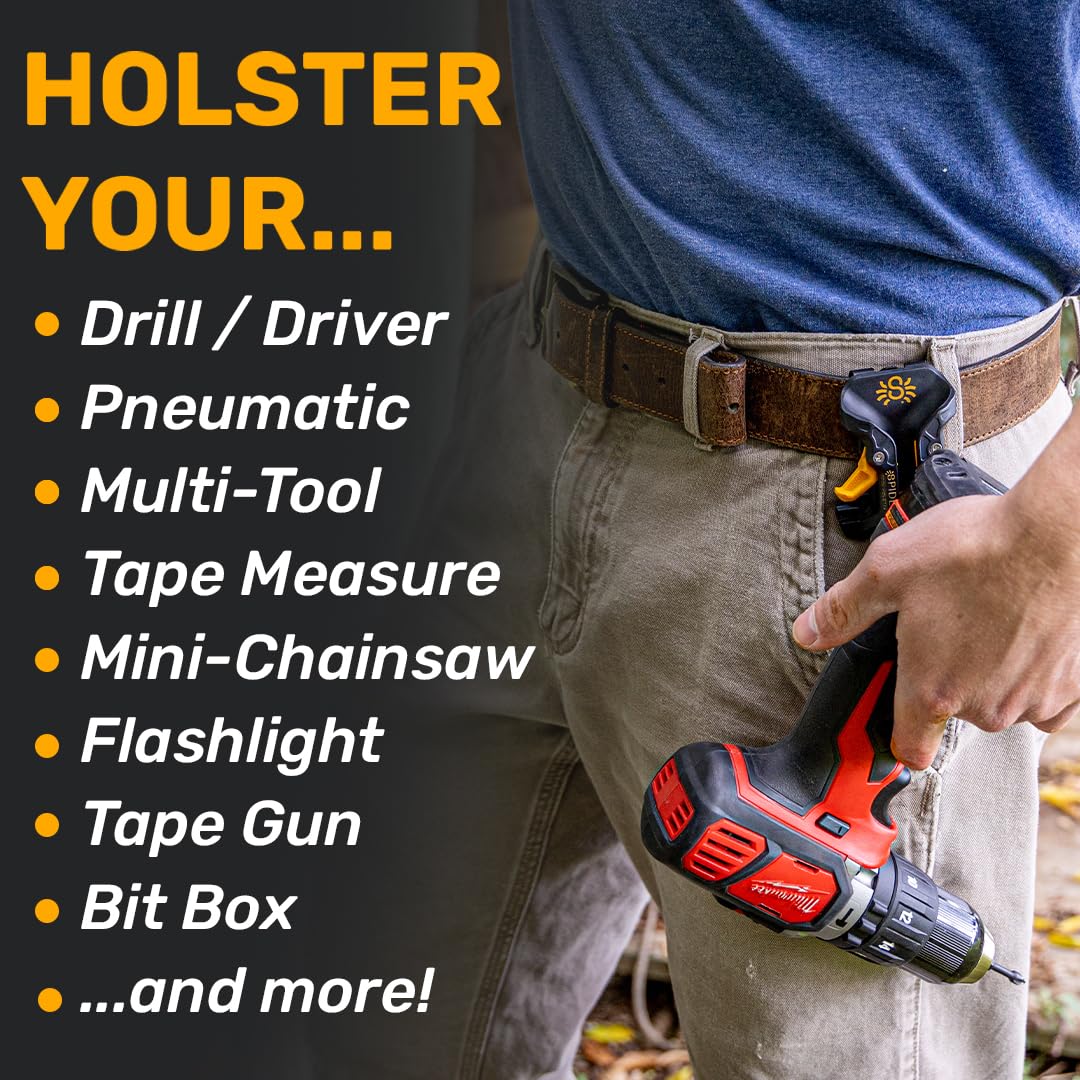 Spider Tool Holster includes one holster unit for easy setup