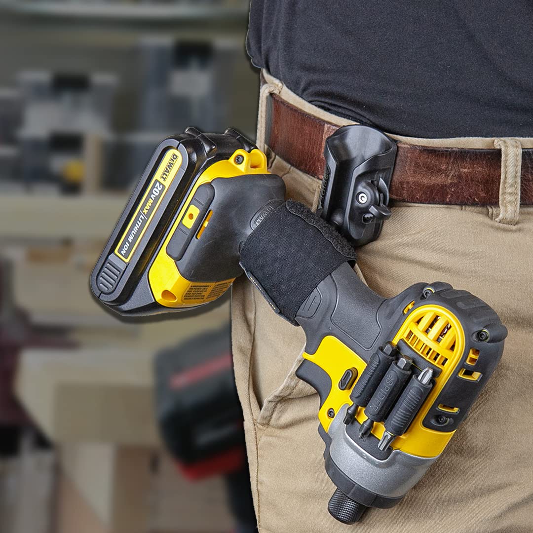 Spider Universal Grips attach to any tool for instant compatibility across your kit