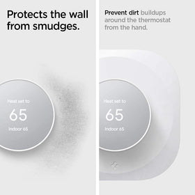 Spigen Nest thermostat compatibility shown with a seamless, tool-free upgrade