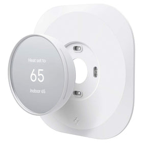 Spigen Nest wall plate white with flush fit for a seamless thermostat look