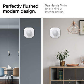 Spigen wall plate flush fit demonstrates minimal gap for a tidy wall
